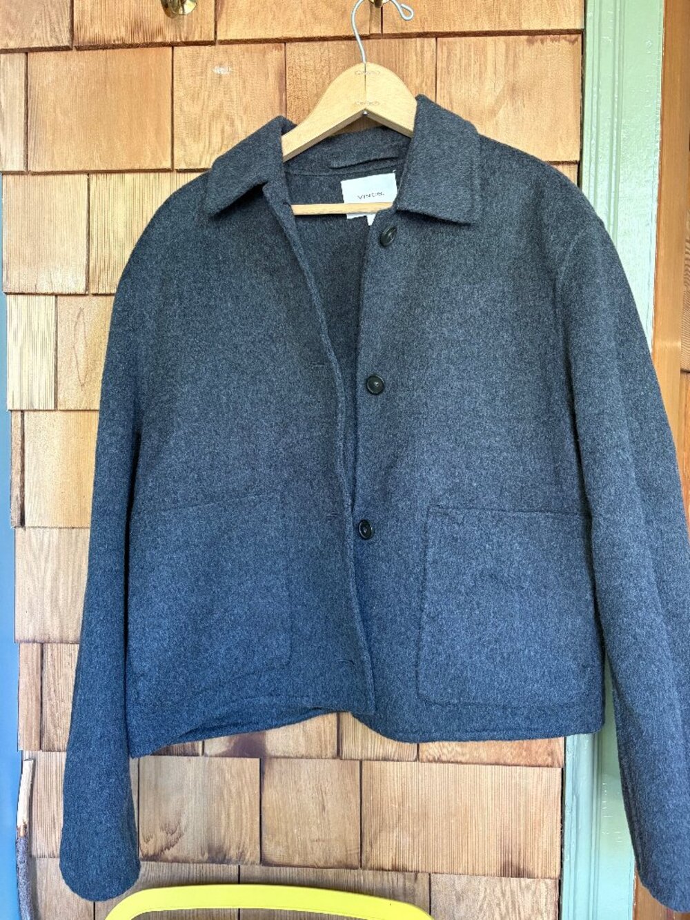 Vince Wool & Cashmere-Blend Short Jacket